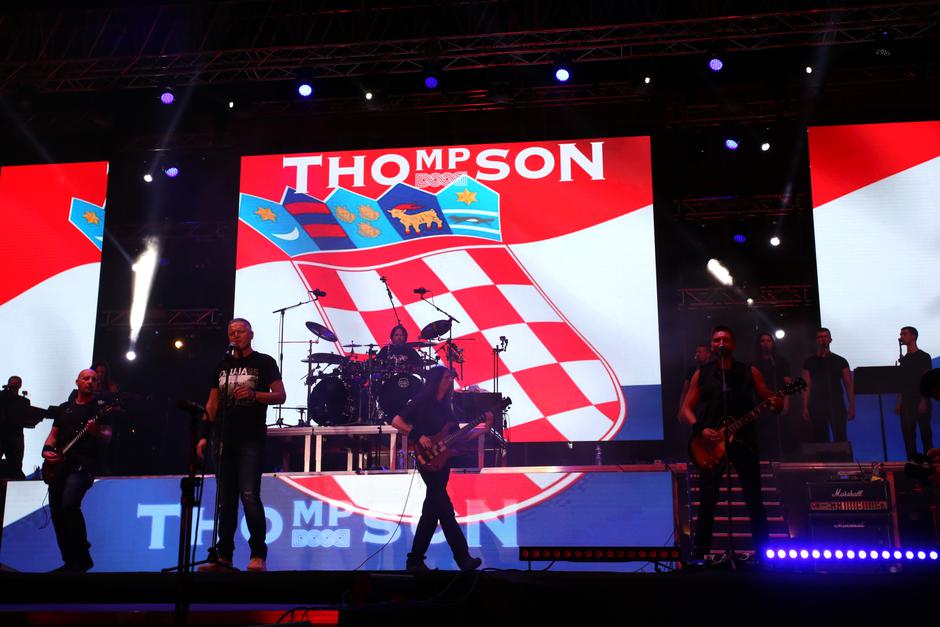 Thompson nastupio na splitskoj rivi povodom Dana pobjede i domovinske zahvalnosti