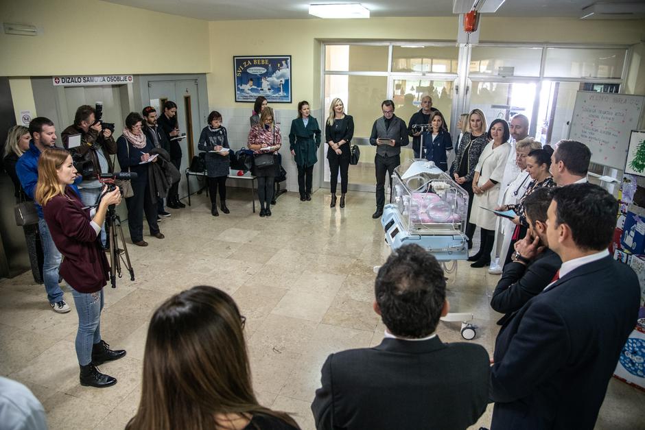 Novi inkubator doniran Općoj bolnici Pula