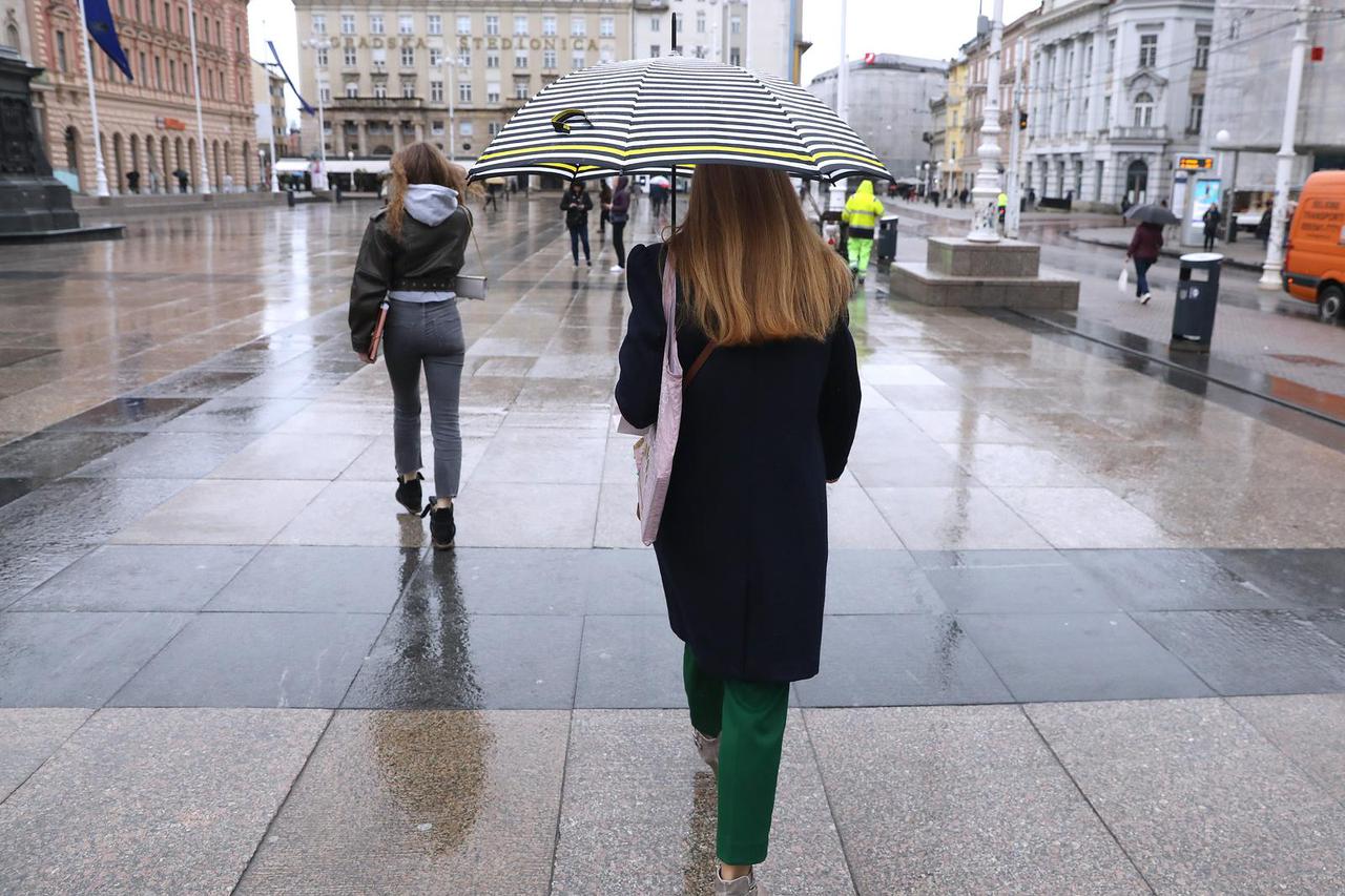 Zagreb: Kiša i vjetar, pa navečer zahlađenje
