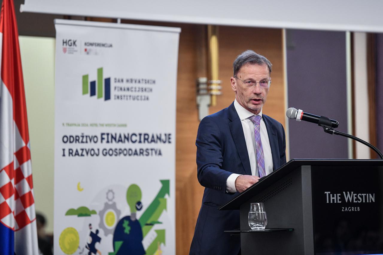 Zagreb: Konferencija Dan hrvatskih financijskih institucija. - Održivo financiranje i razvoj gospodarstva