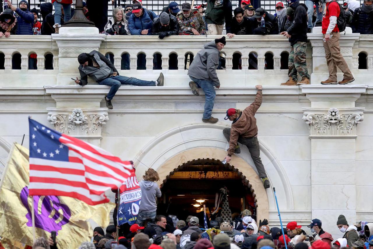 FILE PHOTO: U.S. Capitol Building is stormed by a pro-Trump mob on Jan. 6, 2021