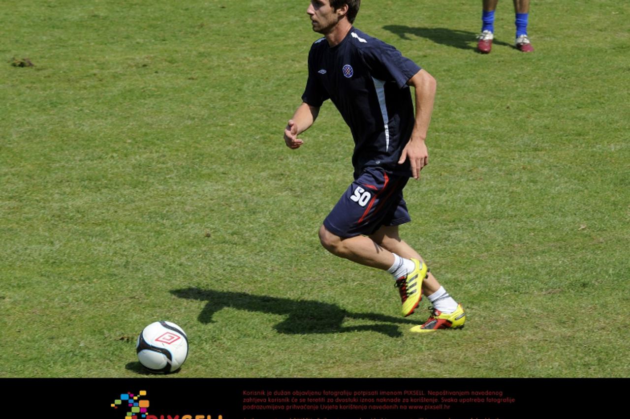 '18.06.2011., Split - Ruben Lima, portugalski reprezentativac trenira uoci potpisivanja ugovora za Hajduk.  Photo: Tino Juric/PIXSELL'