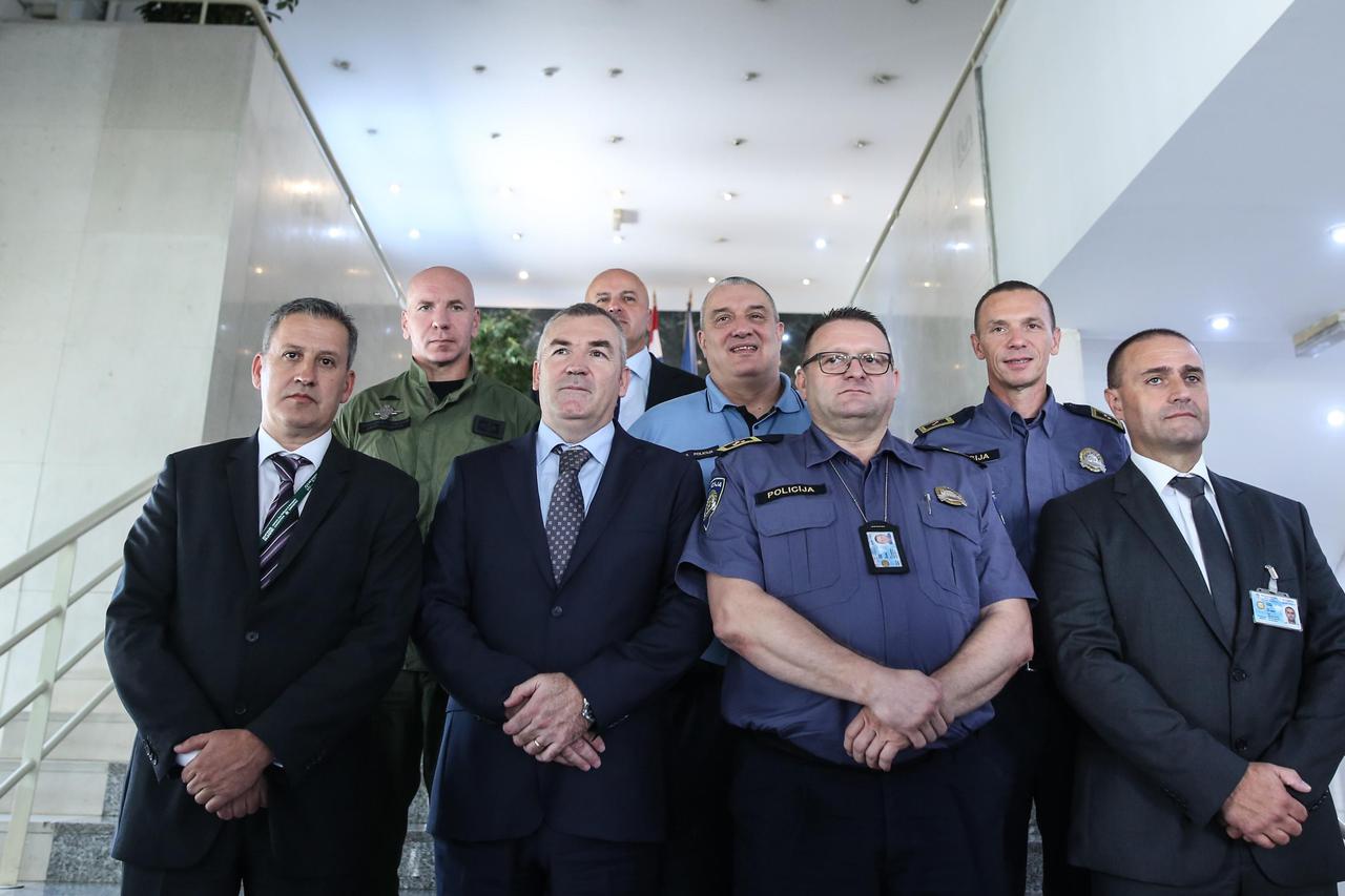 Novi ravnatelj policije Nikola Milina predstavio svoje zamjenike i pomoćnike