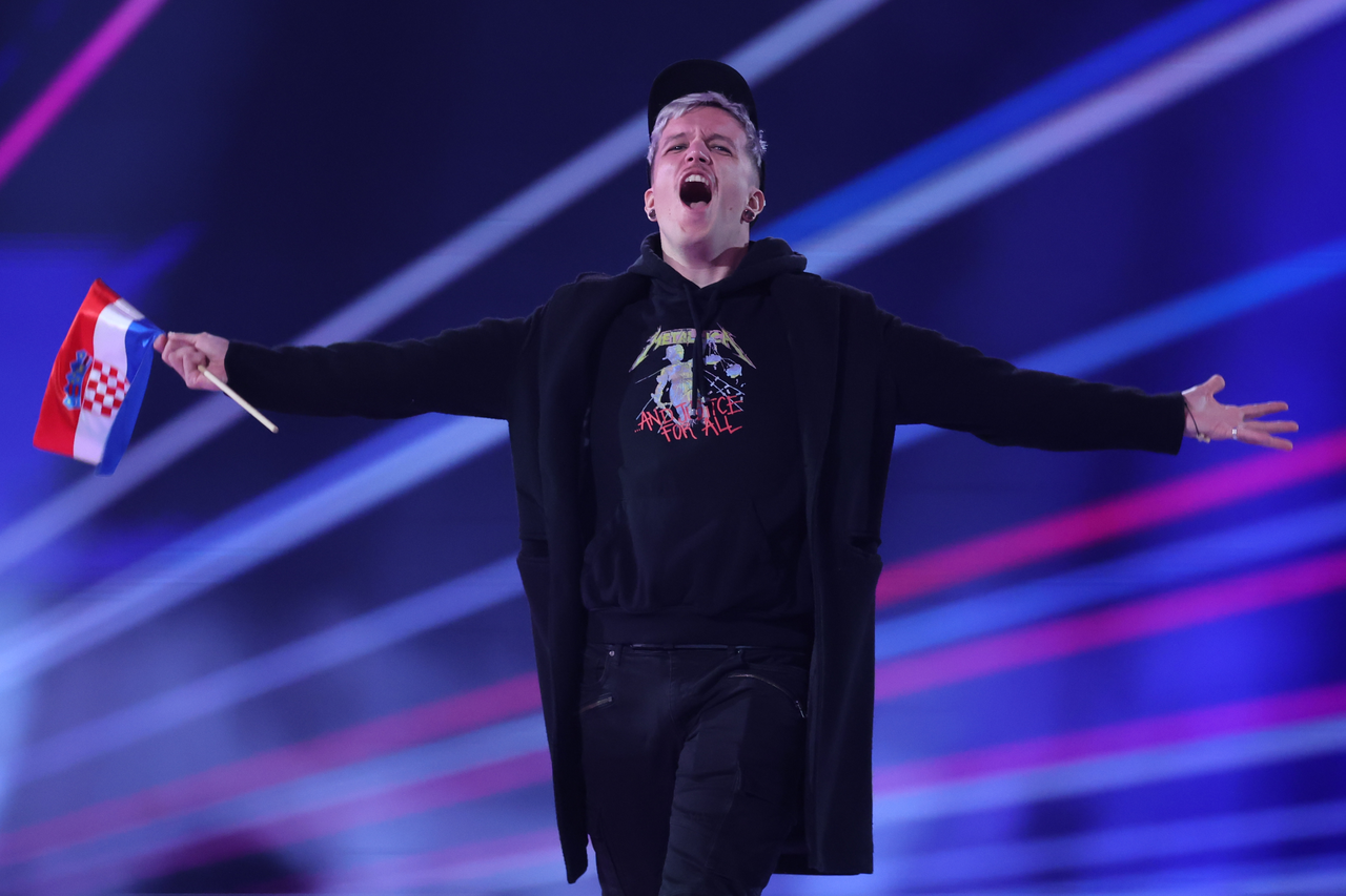 Malmo:  Baby Lasagna na generalnoj probi uoči finala Eurosonga