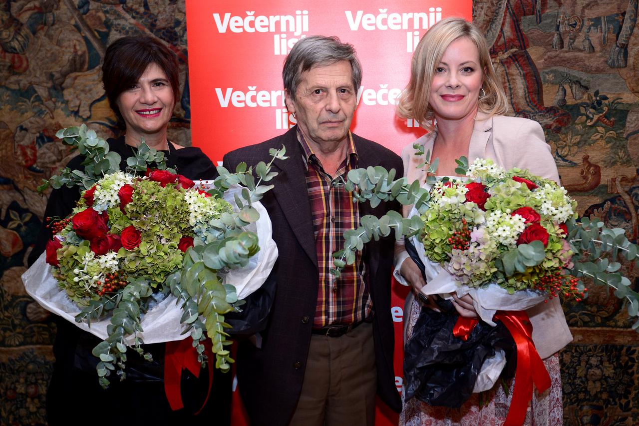 Lani su slavili Julijana Matanović (druga nagrada), Stjepan Tomaš (treća nagrada) i Korana Serdarević (prva nagrada)
