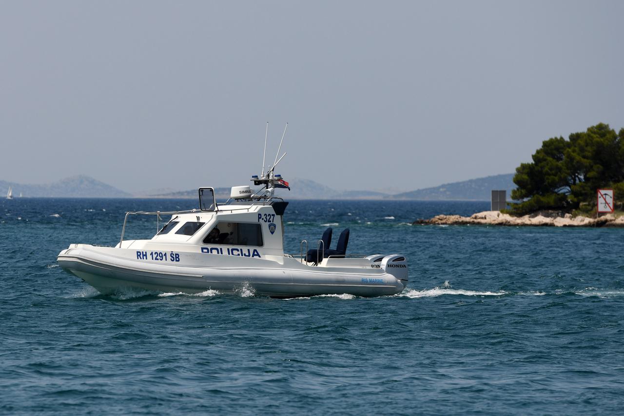 Tribunj: Pomorska policija u ophodnji kod Tribunja
