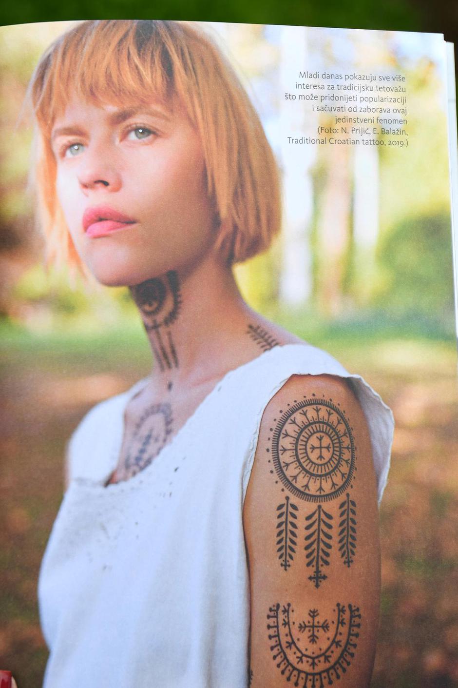 Varaždin: Vesna Haluga izdala je knjigu o starinskim tetovažama