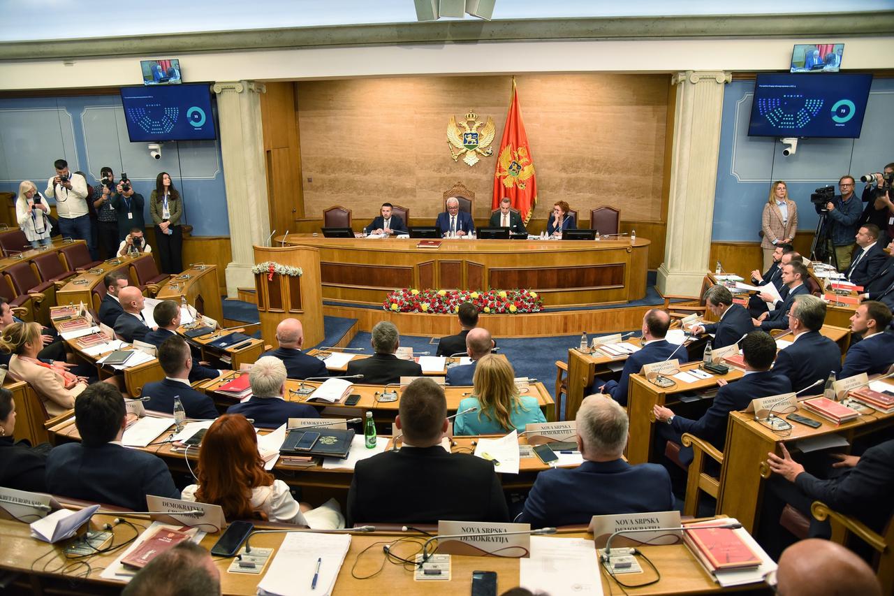 Podgorica: Sjednica Skupštine Crne Gore na kojoj se bira nova Vlada Crne Gore
