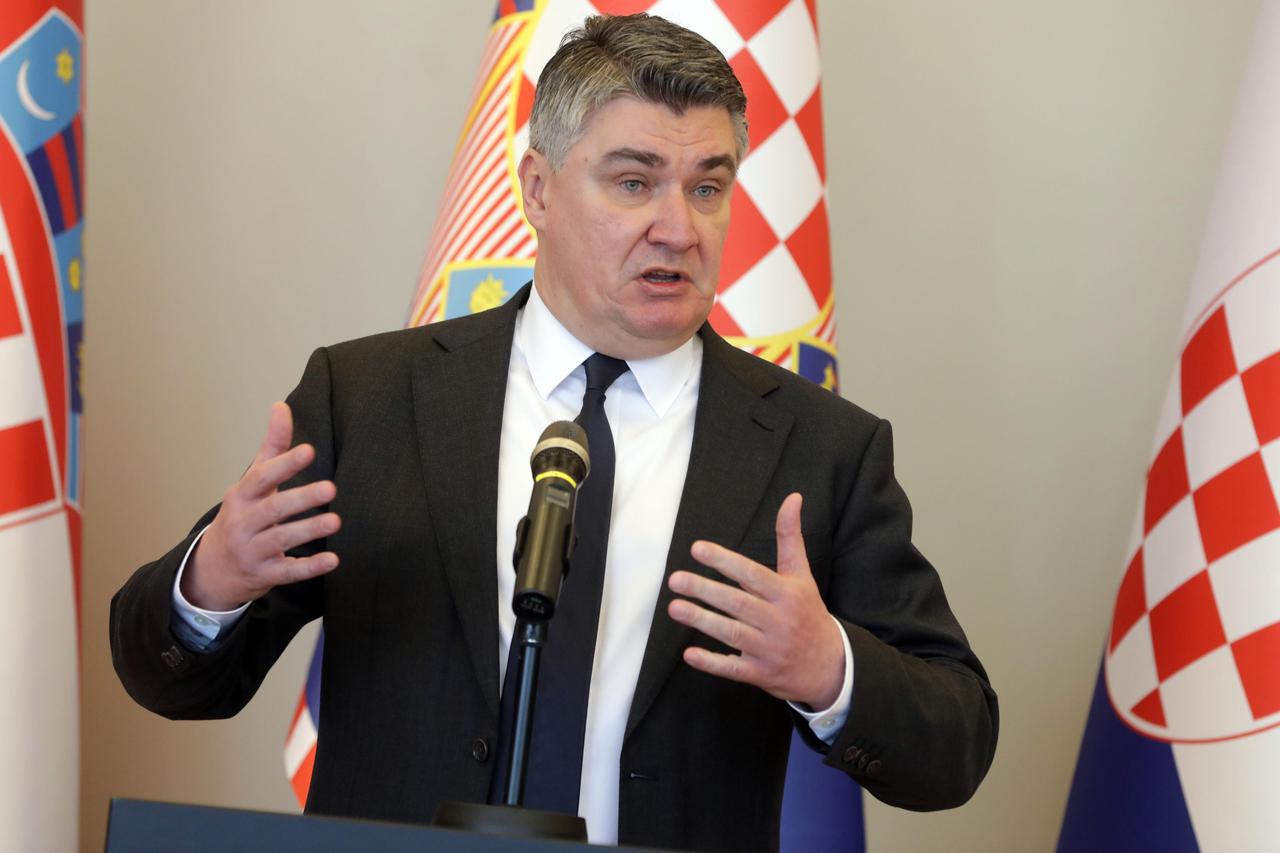 Zagreb: Predsjednik Milanović održao konferenciju i komentirao Rusiju i Ukrajinu