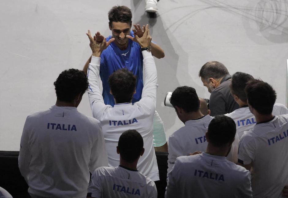 Copa Davis - Quarter Finals - Italy v United States