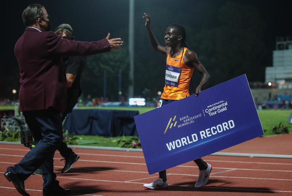 71. memorijal Borisa Hanžekovića, Francine Niyonsaba srušila svjetski rekord u utrci na 2000 metara
