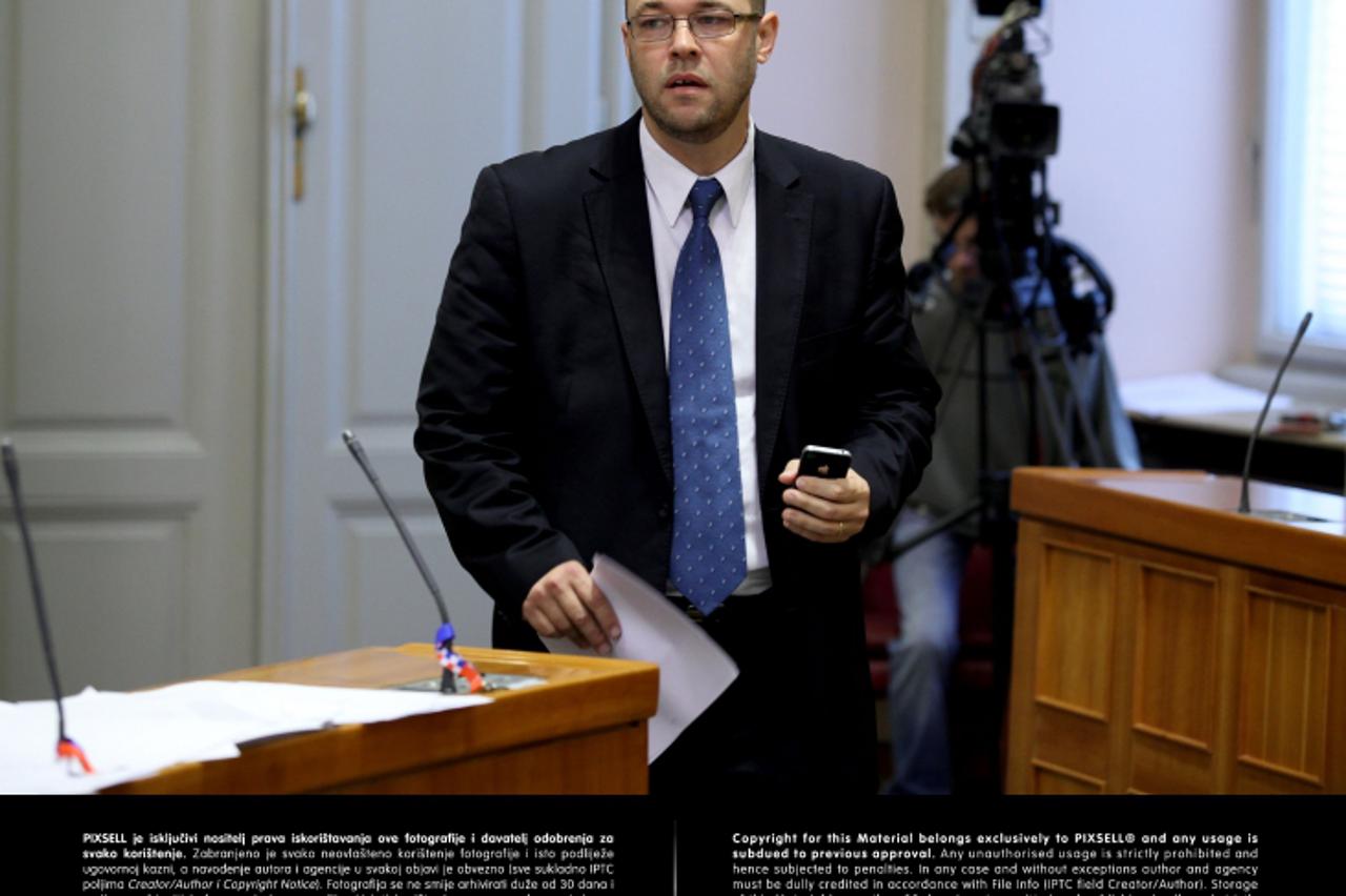 '19.10.2012., Zagreb - U Saboru je raspravom o zakonu o probaciji nastavljena redovita sjednica. Photo: Patrik Macek/PIXSELL'