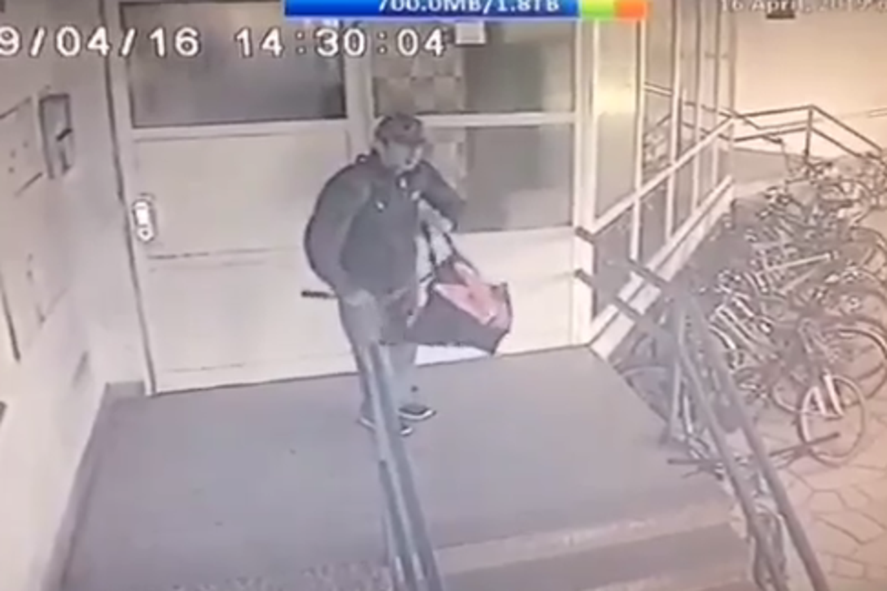 Snimio lopova kako mu krade bicikl