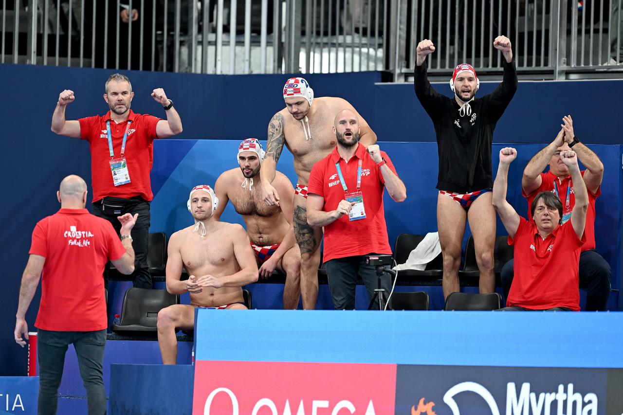 Susret Hrvatske i Francuske u polufinalu Svjetskog prvenstva u vaterpolu