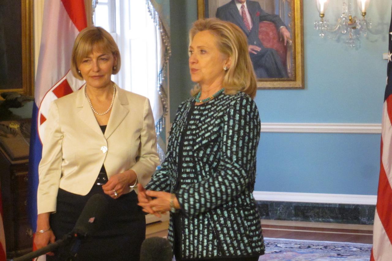 Ministrica Pusić sastala se sa Hillary Clinton