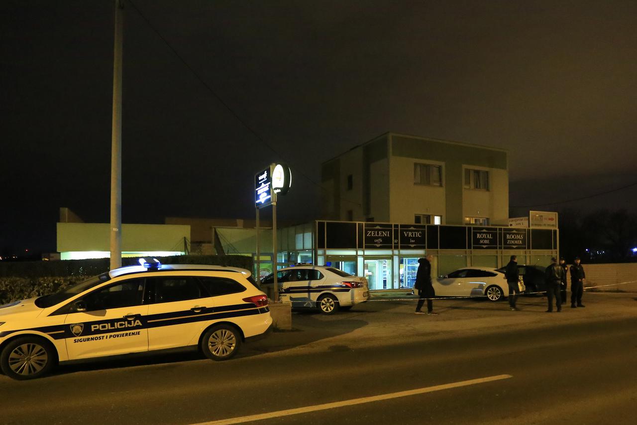 Zagreb: Pucnjava u kafiću Zeleni Vrtić, policijski očevid