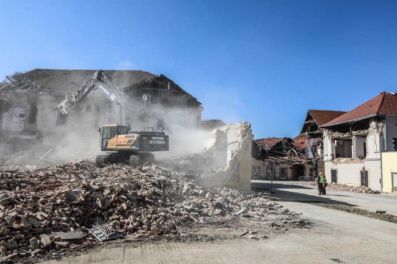 Petrinja: Prošlo je dva mjeseca od potresa u Sisačko-moslavačkoj županiji