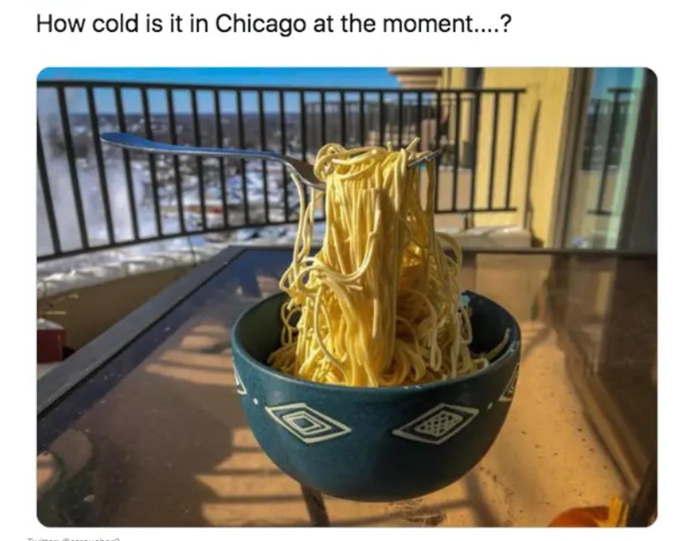 Evo, trenutačno je ovako hladno u Chicagu!
