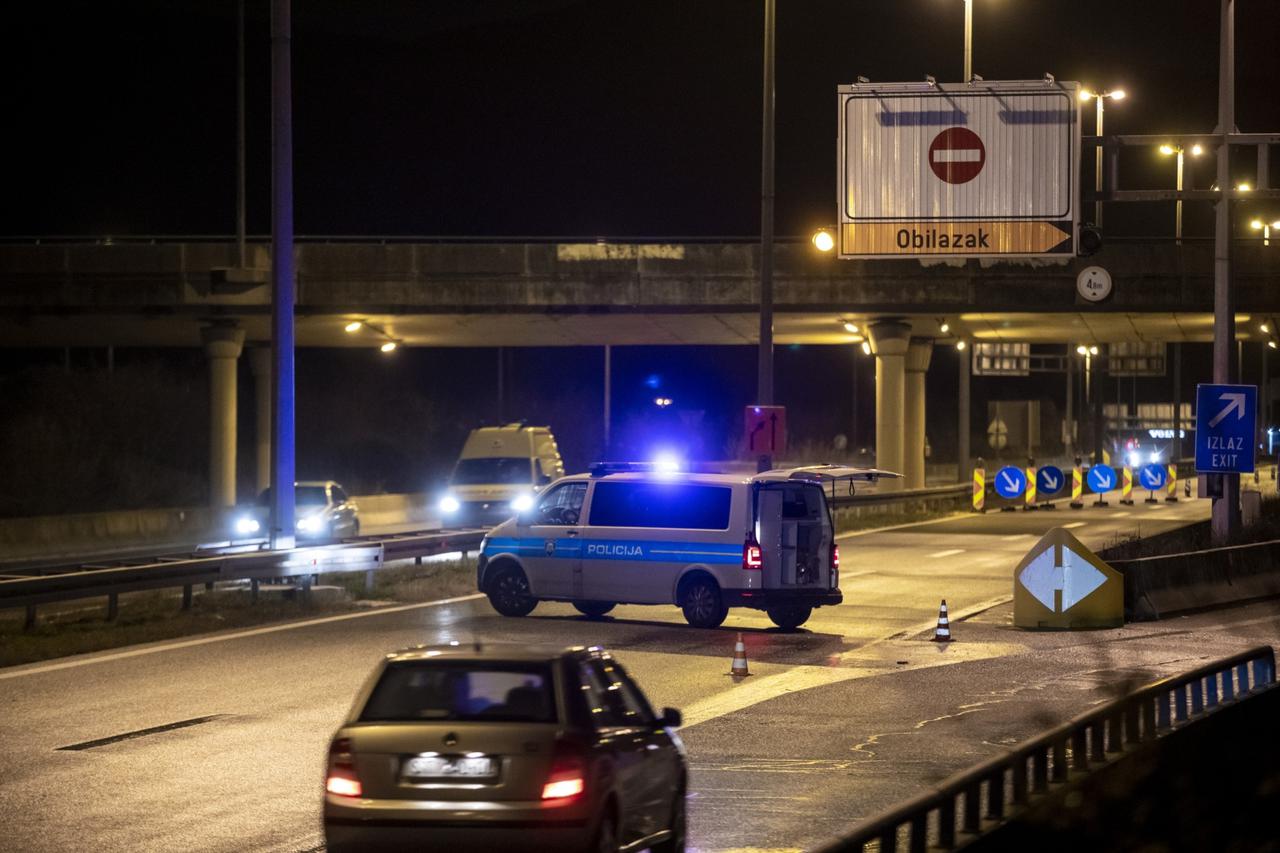 Dugopolje: Zbog prometne nesreće policija zatvorila brzu cesta Klis-Solin