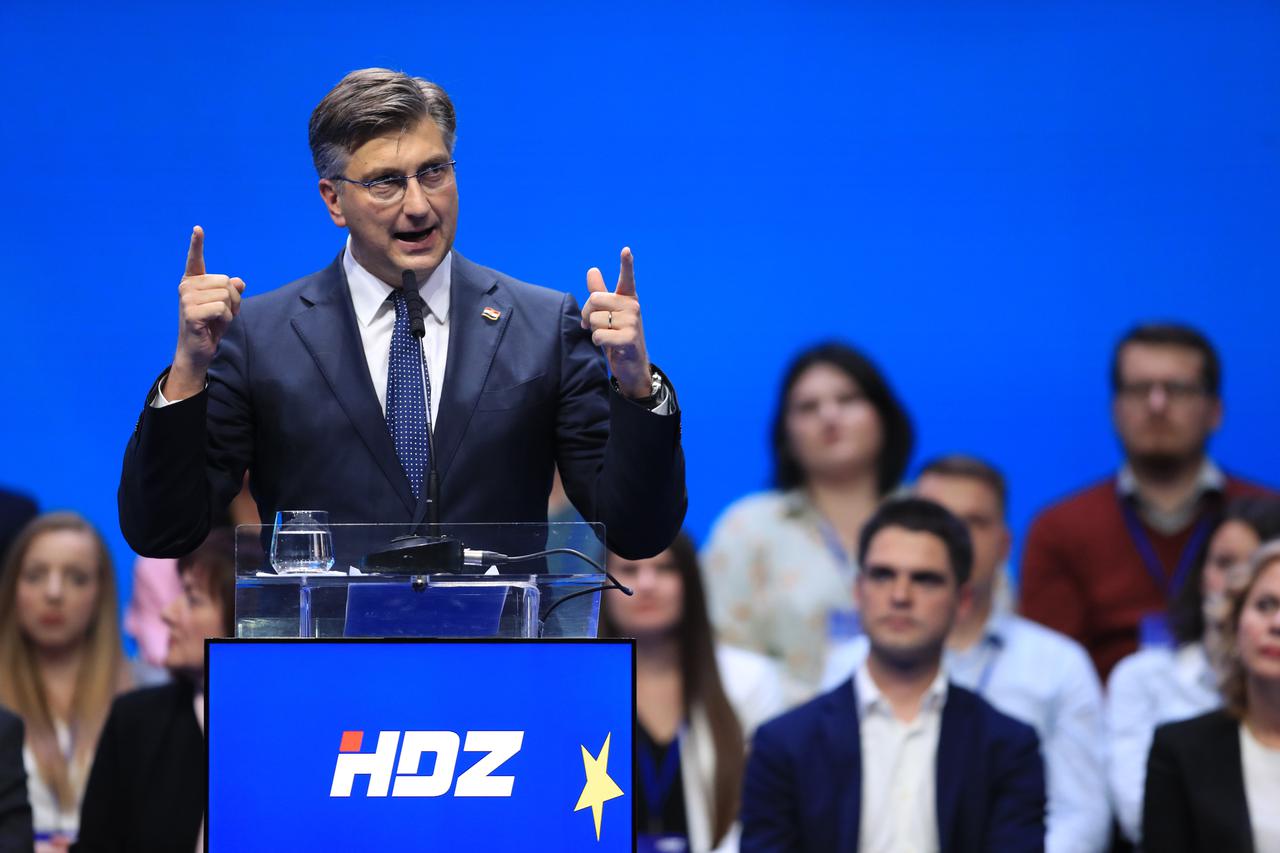 Središnji predizborni skup HDZ-a za izbore za Europski parlament