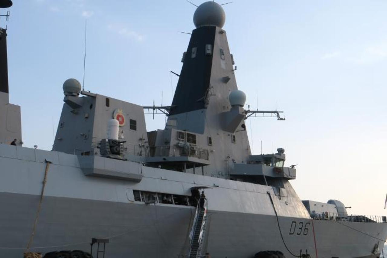 Split: Obilazak britanskog razarača HMS Defender