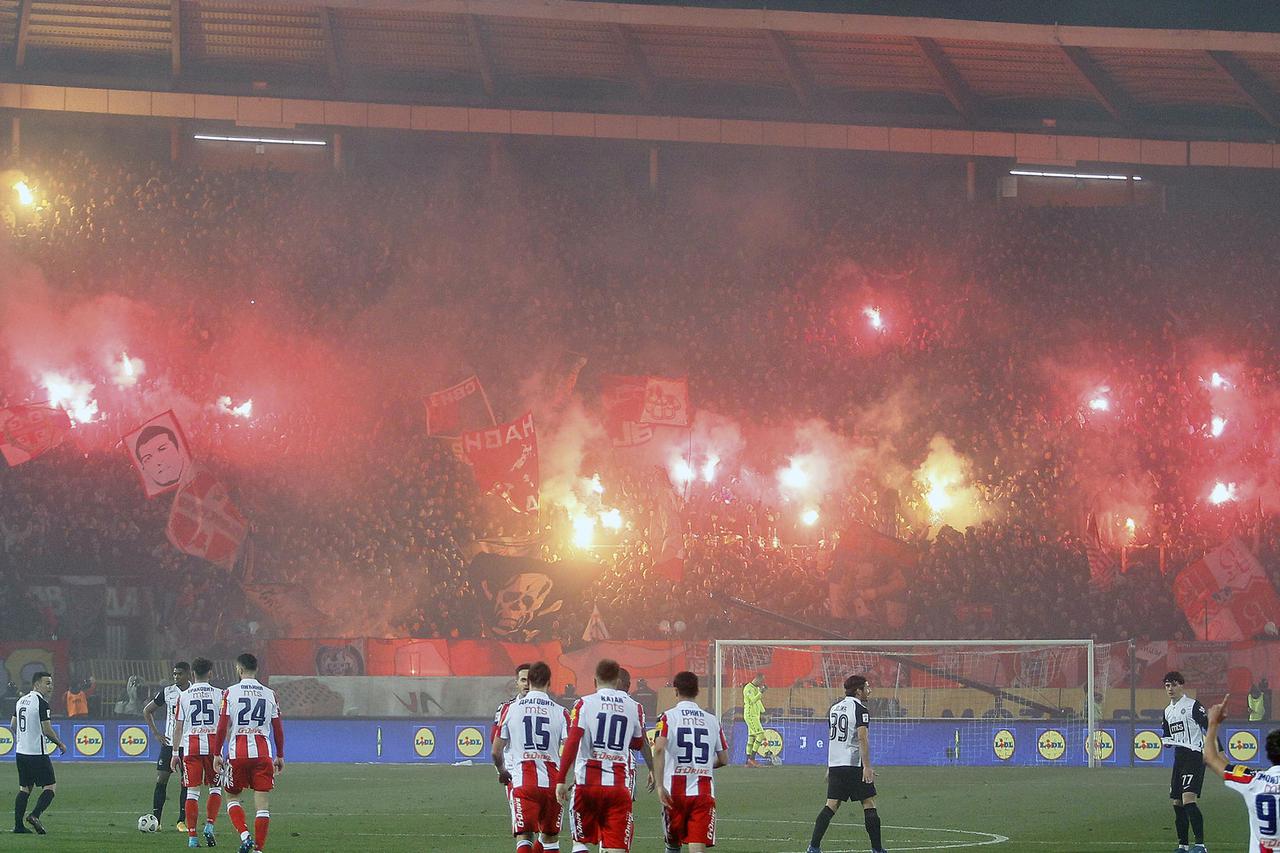 Crvene zvezda na svom terenu pobijedila Partizan 2:0 