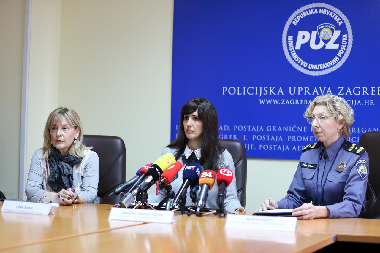 Zagreb: Policija održala konferenciju za medije o ubojstvu djevojčice na Kozarim outevima
