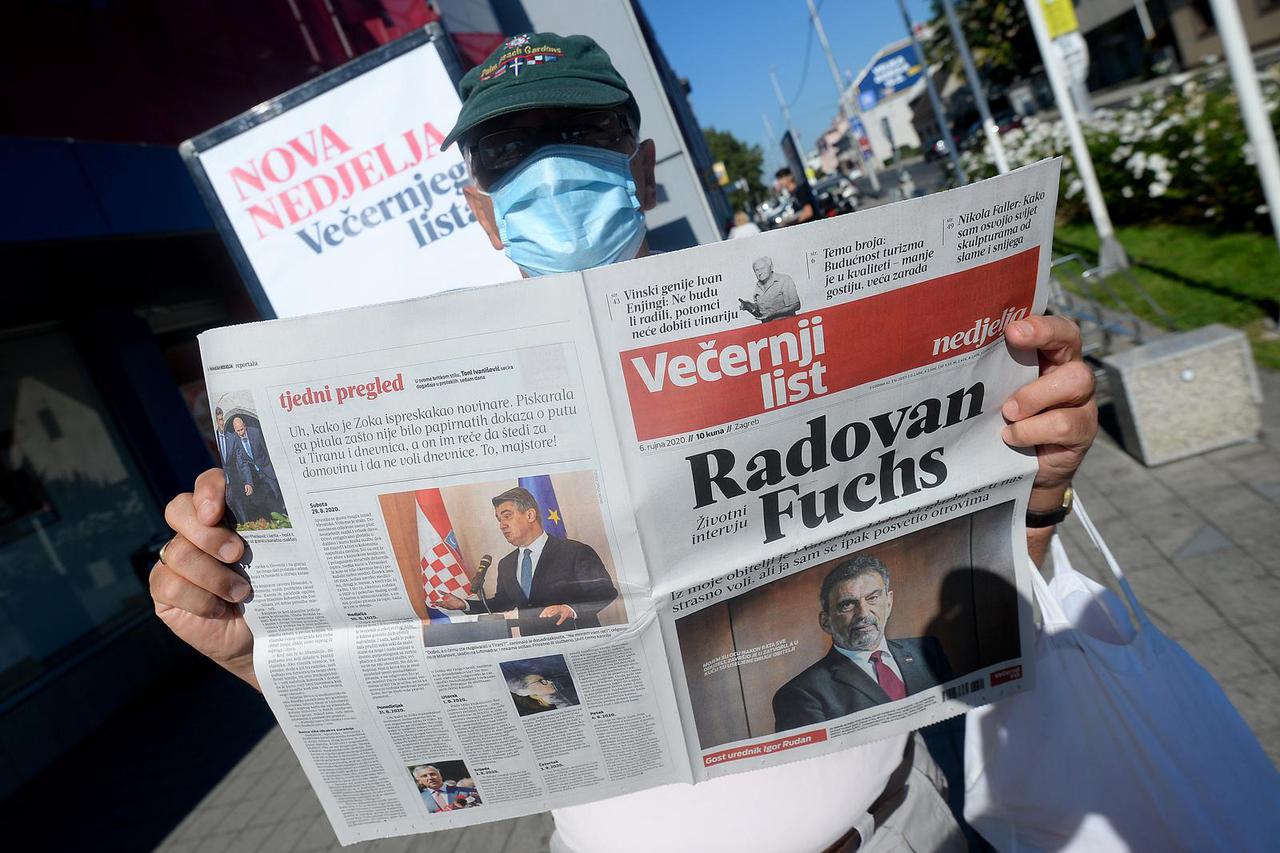 Velika Gorica: Promotori dijelili građanima novi nedjeljni Večernji list
