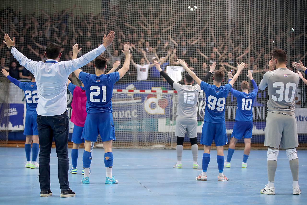 Zagreb: 1. HMNL, 15. kolo,  MNK Futsal Dinamo - MNK Crnica