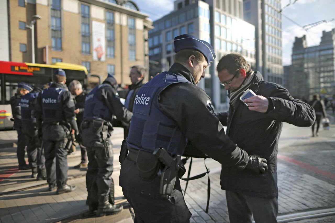 policjska provjera, Bruxelles