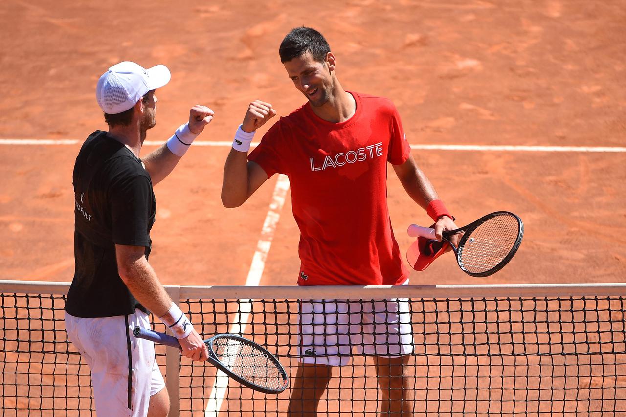 Rome Tennis Open - Novak Djokovic And Andy Murray