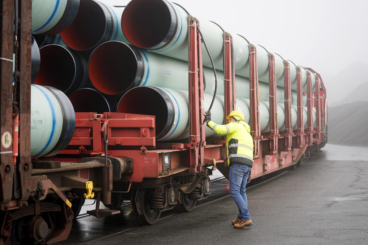 Last pipes for LNG pipeline arrived in Brunsbüttel