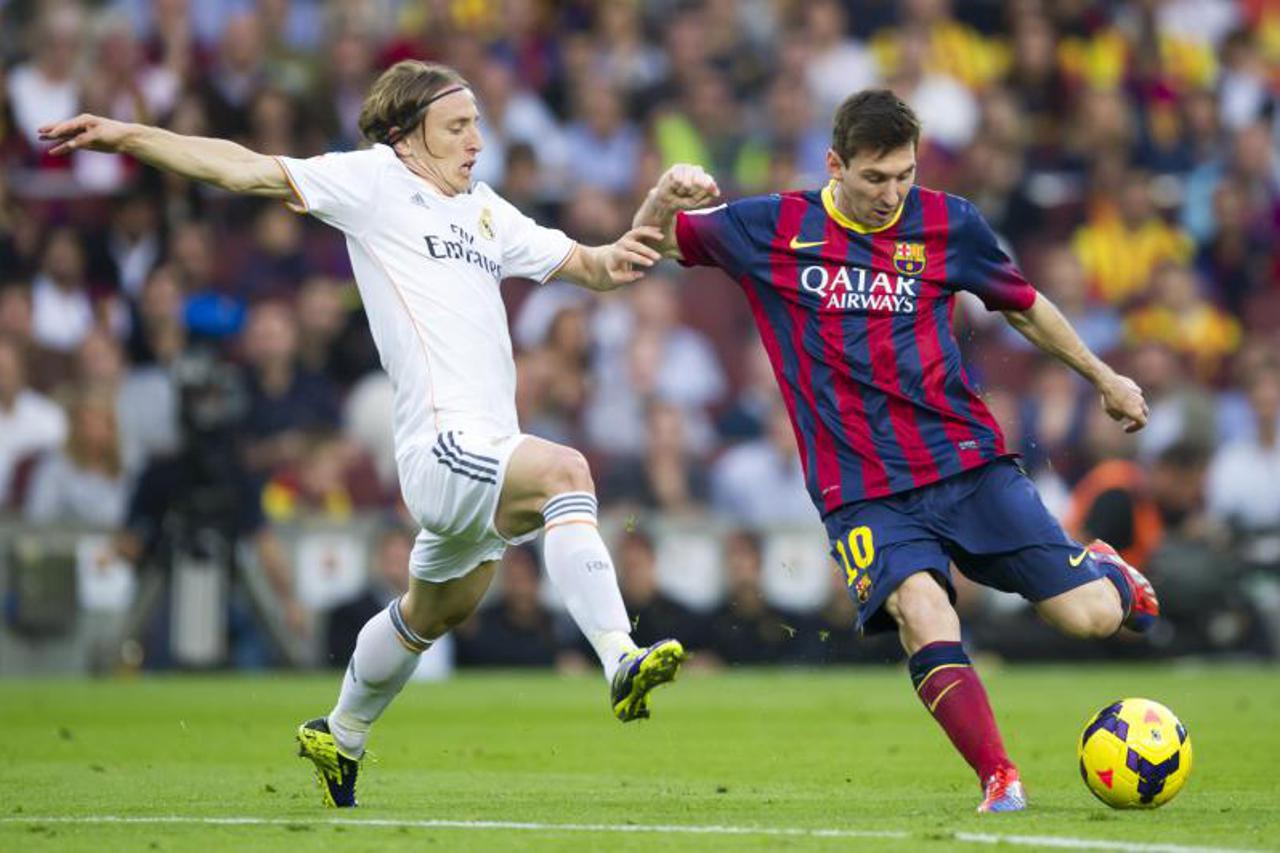 Luka Modrić vs Lionel Messi