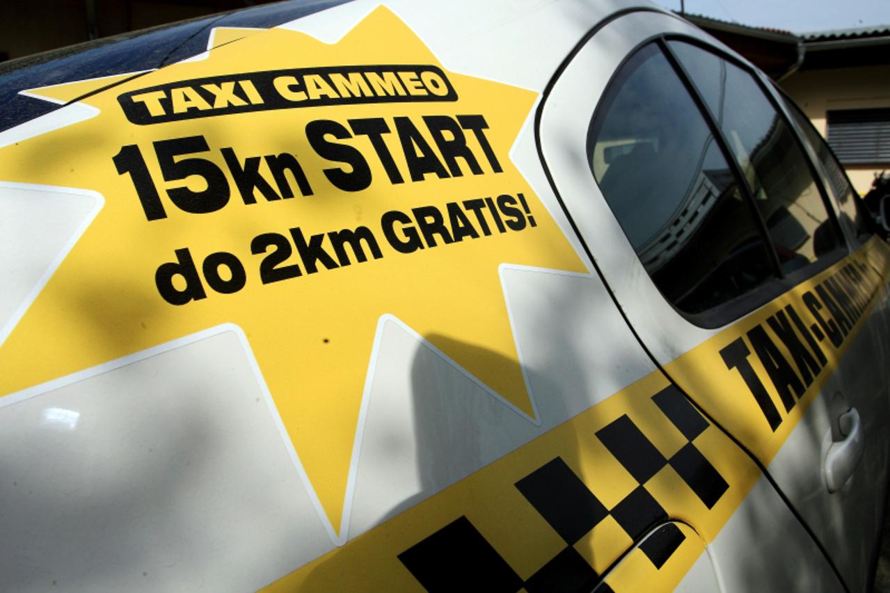 '12. 04..2011., Zagreb,  Vozila tvrtke Cammeo taxi opremljena i spremna za voznju. Photo: Zeljko Hladika/PIXSELL'