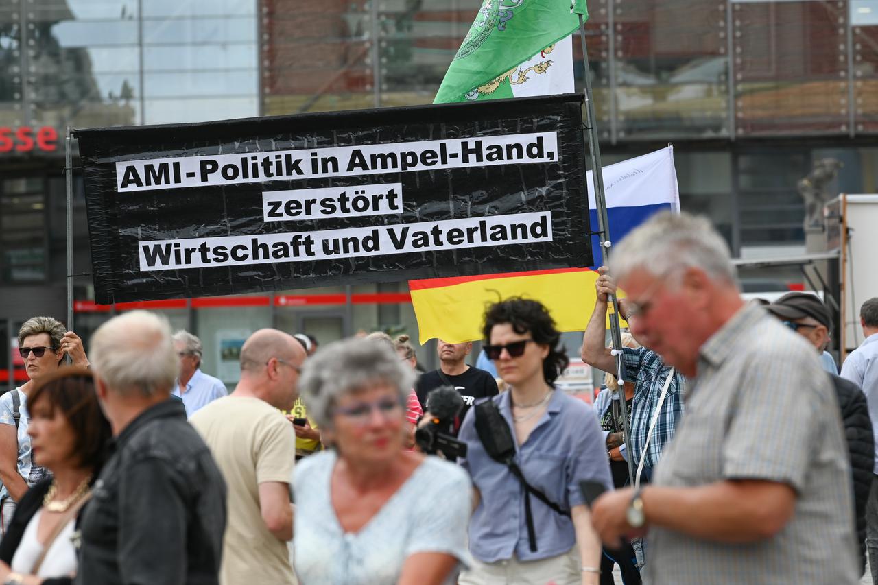 AfD rally in Magdeburg