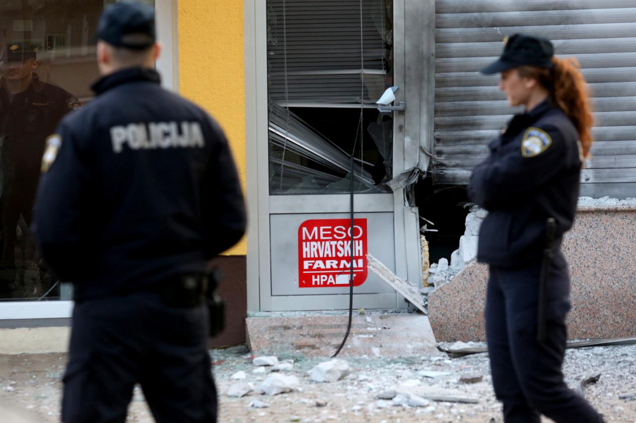 Zagreb: Eksplozija na tržnici u Gajnicama