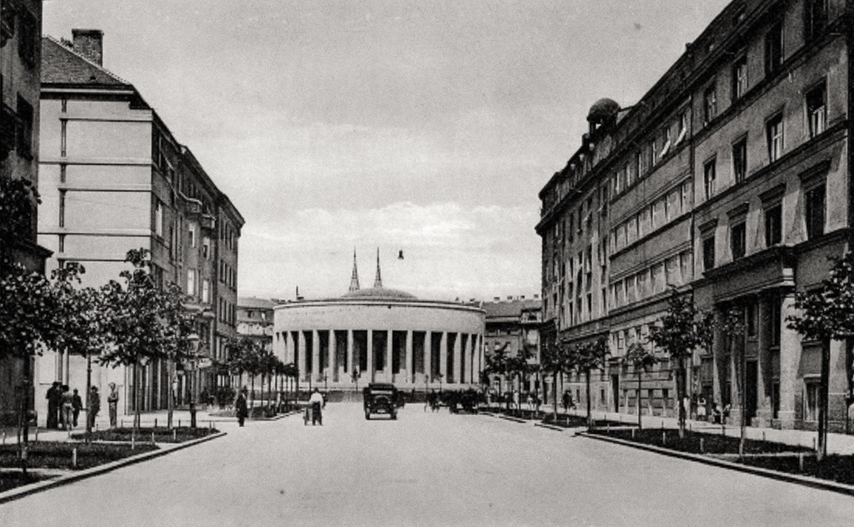 1940. godina. Nekadašnja Beogradska ulica, današnja Kneza Višeslava
