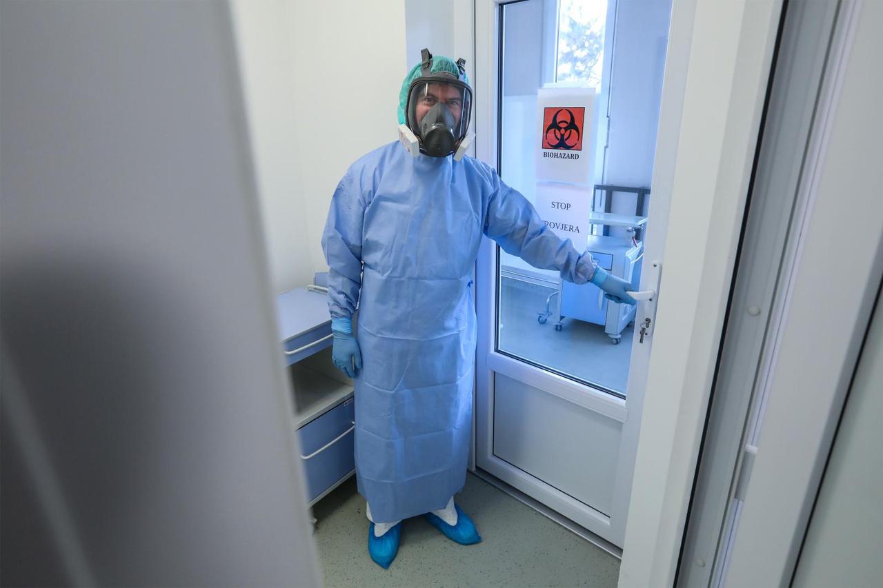 Zagreb: Priprema odjela za prihvat pacijenata u slučaju dolaska koronavirusa