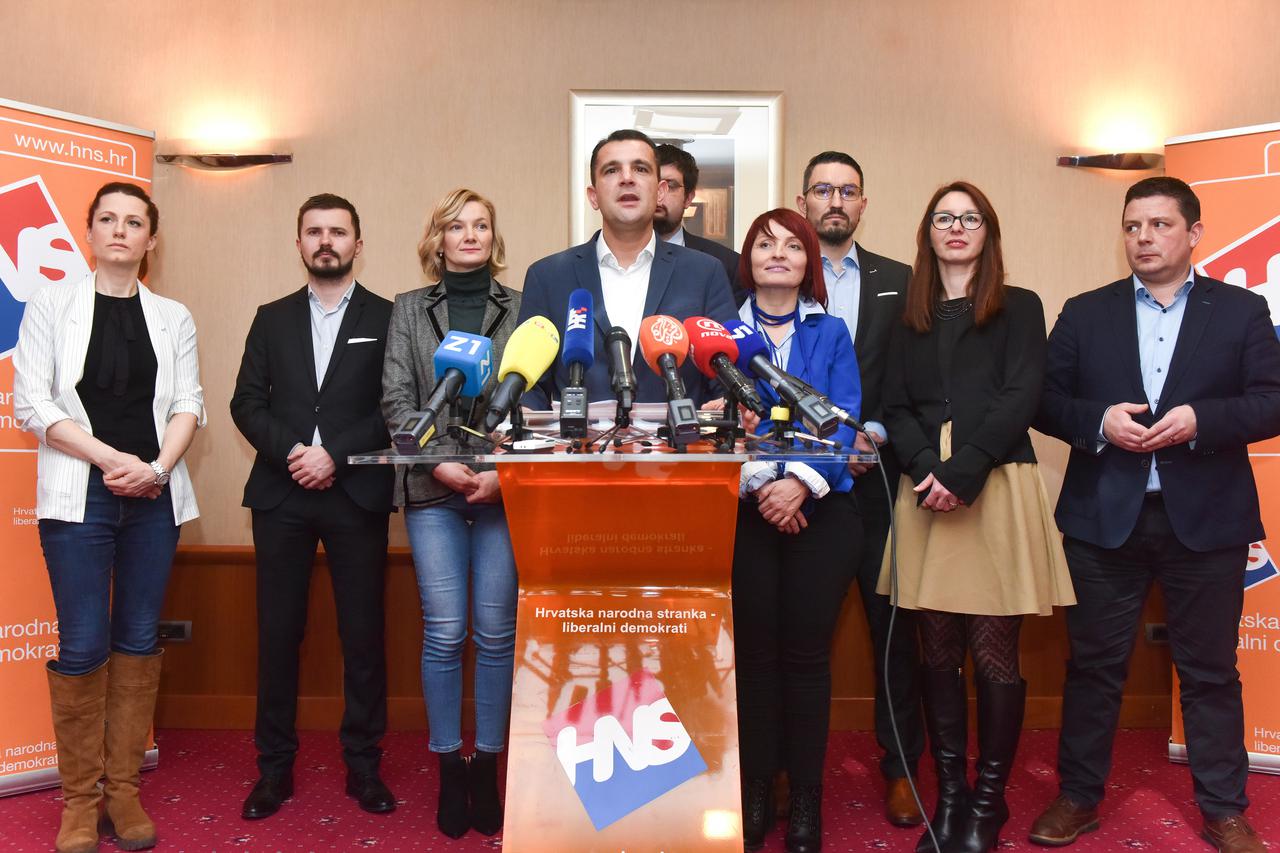 HNS predstavio odluku o izlasku stranke na izbore za Europski parlament
