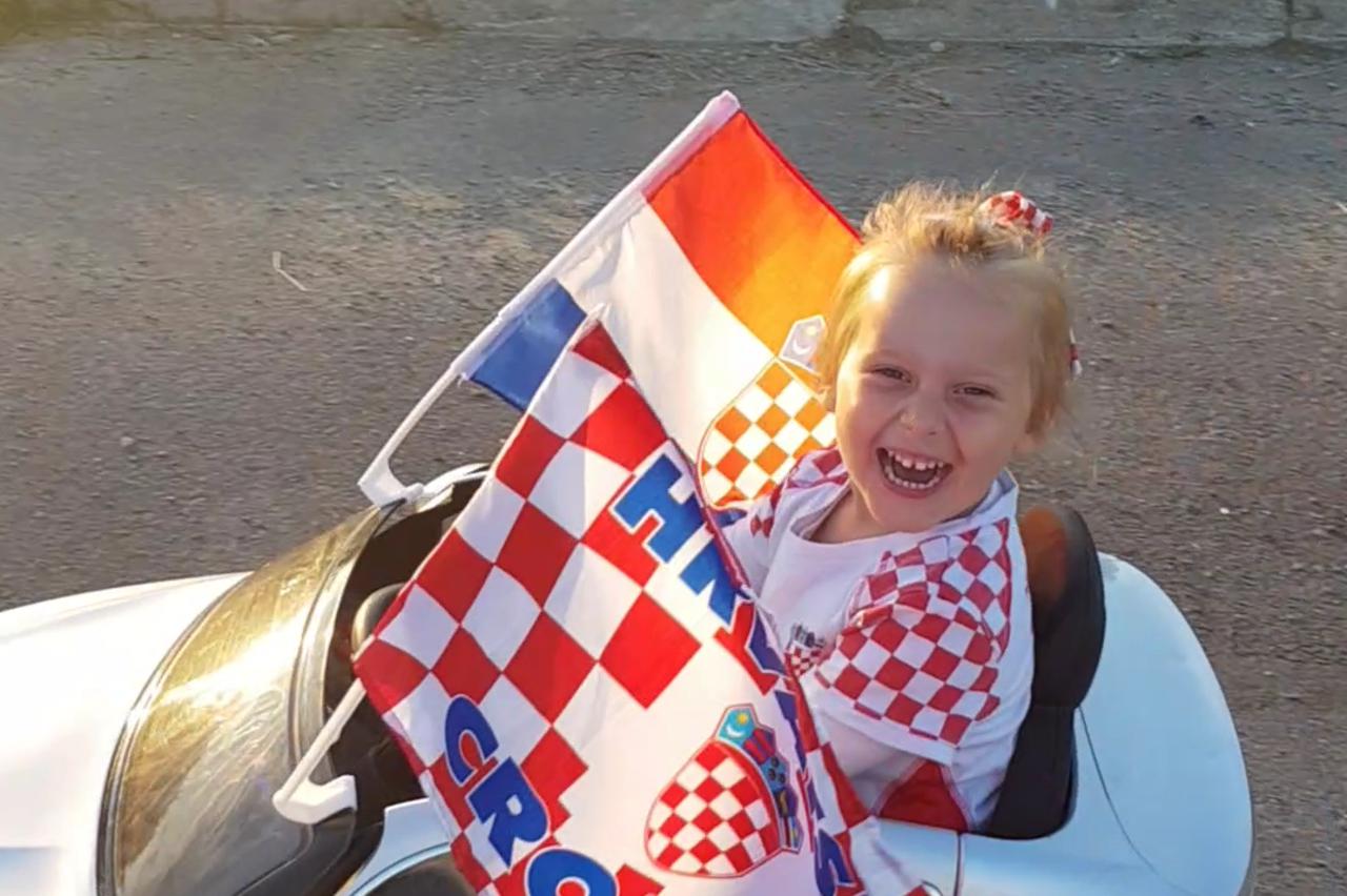 Hrvatski navijači uoči dvoboja s Danskom