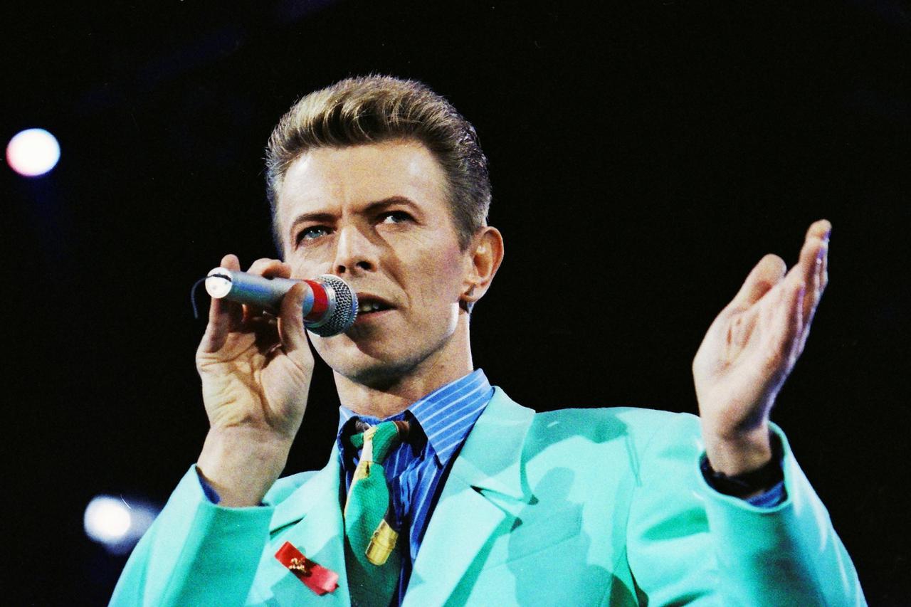 FILE PHOTO: David Bowie performs during The Freddie Mercury Tribute Concert at Wembley Stadium in London
