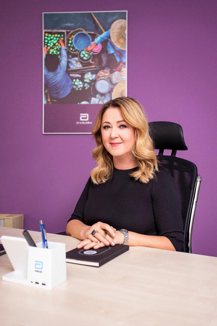 Suzana Hlatki Matijević, voditeljica Abbott Nutritiona u Hrvatskoj