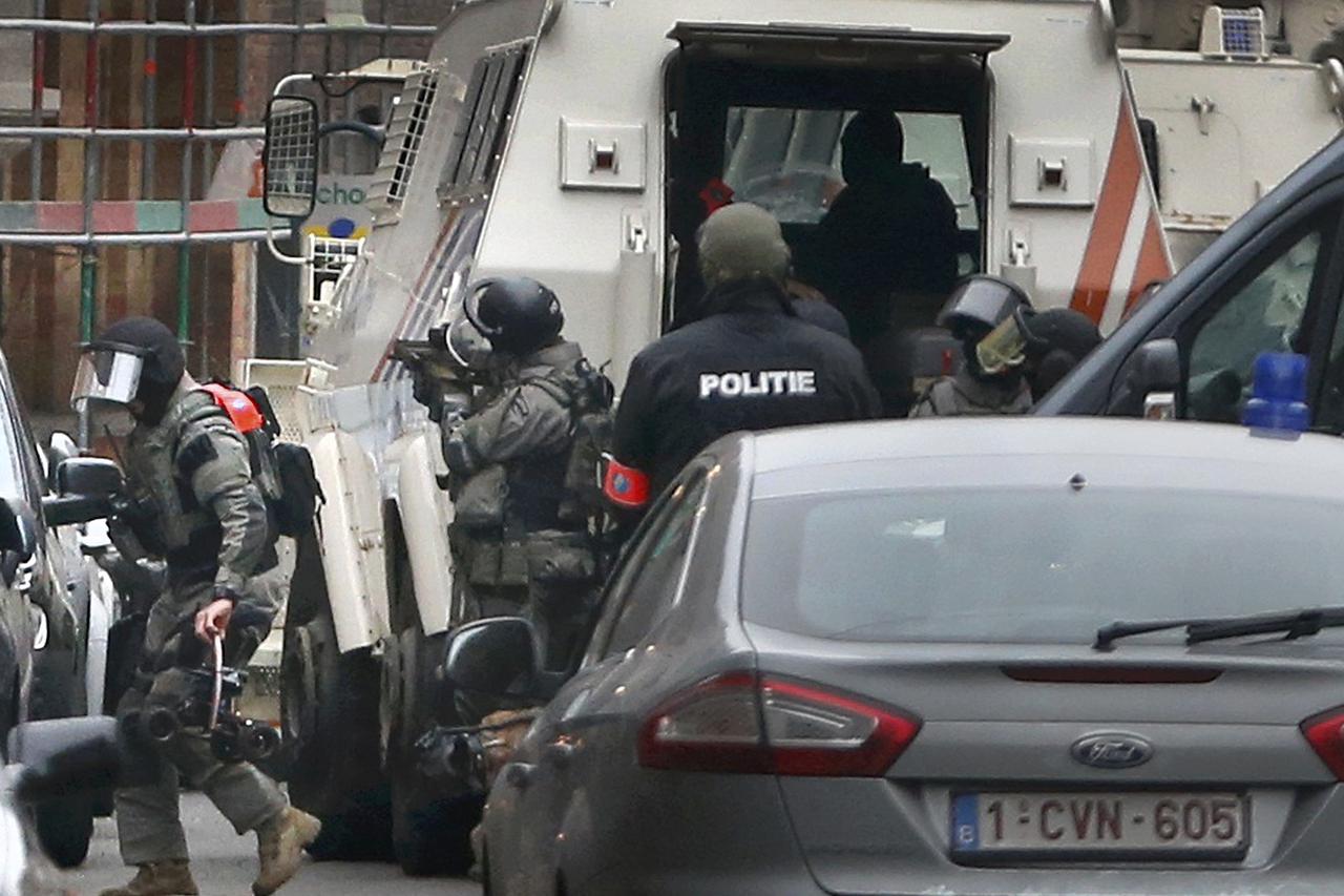 racija, belgijska policija, bruxelles