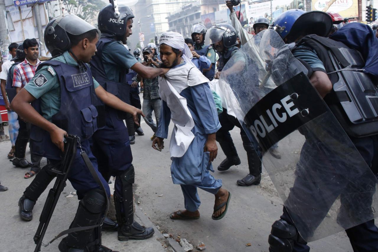 Bangladeš prosvjed (1)