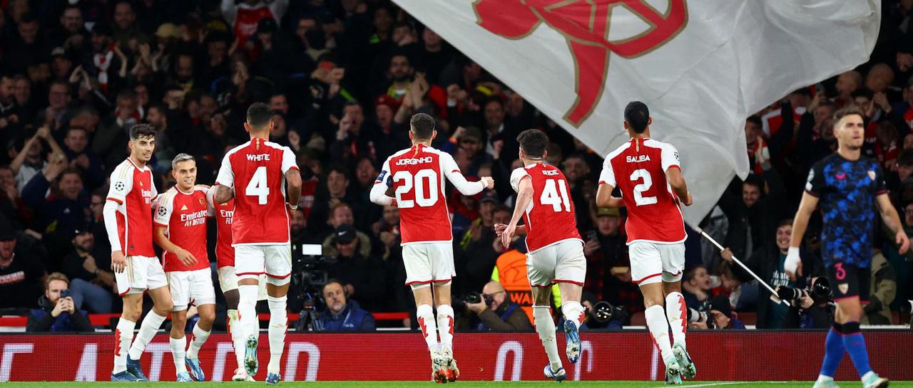Arsenal deklasirao Sevillu. (2:0) Španjolska momčad uputila tek jedan udarac prema golu