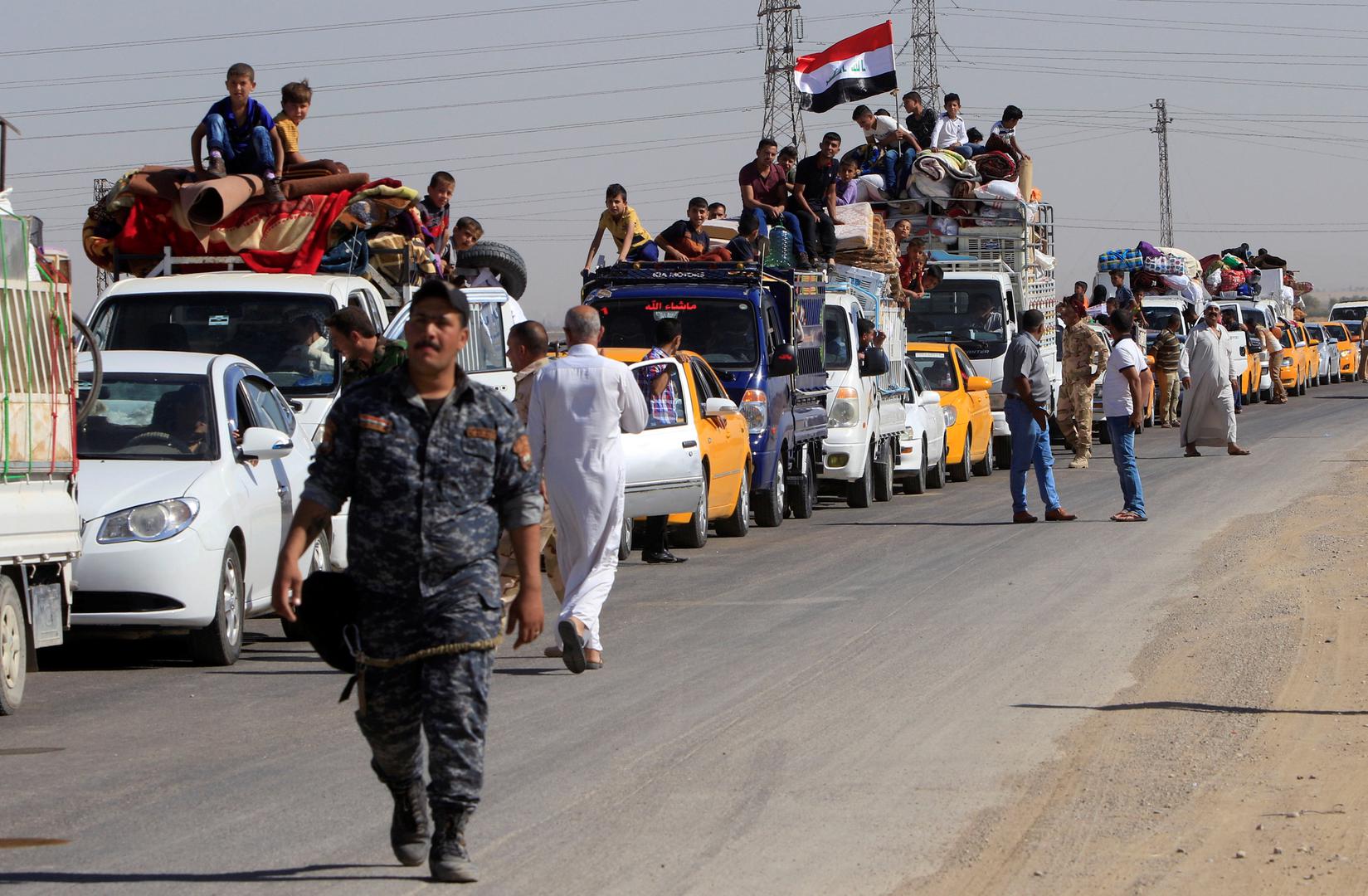 Dio iračkog stanovništva pozdravio je dolazak vojnih snaga iz Bagdada