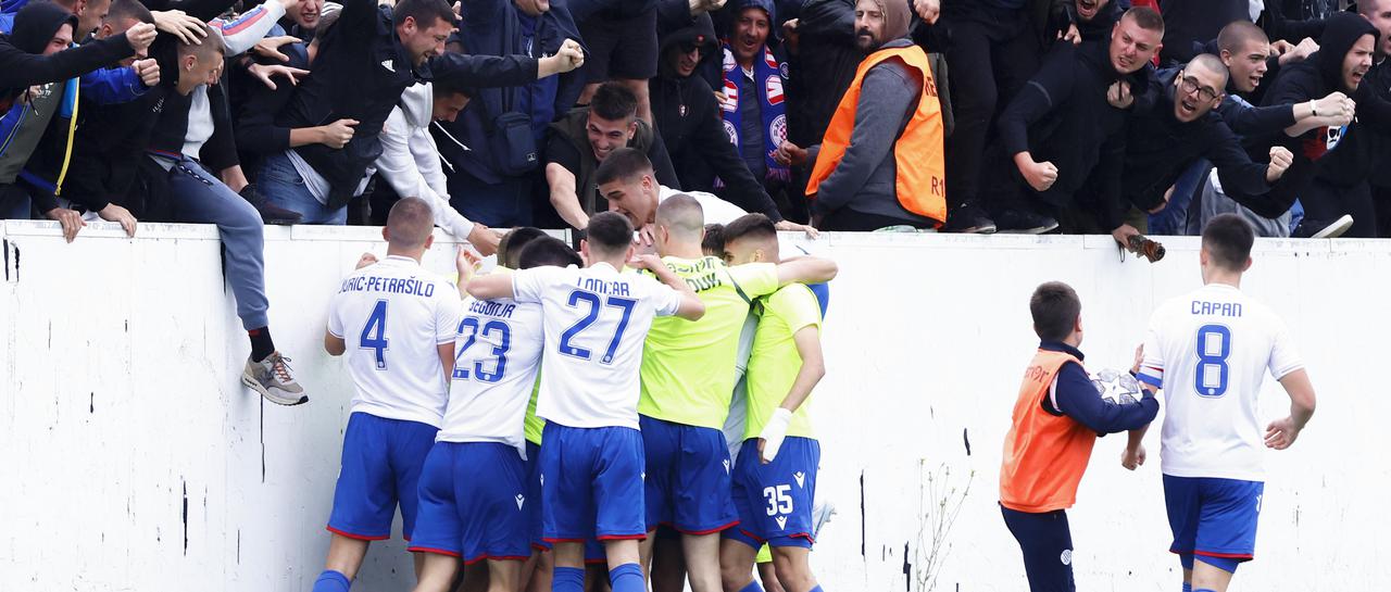 Hajduk u dramatičnoj utakmici izvukao remi s Dinamom, Splićanima je otvoren put prema naslovu
