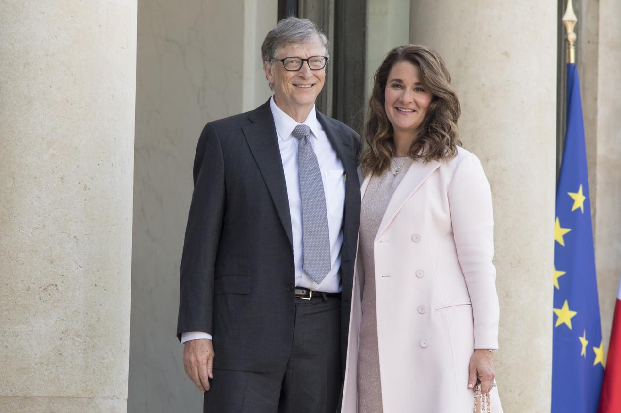 La France honore Bill et Melinda Gates des insignes de Commandeur de la Légion d'Honneur