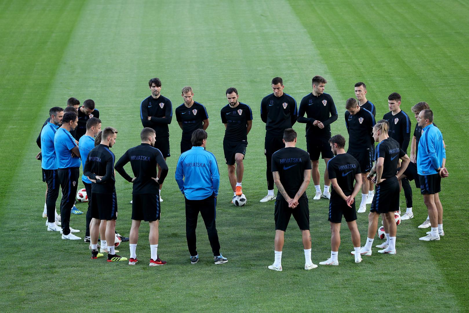 Hrvatska je odradilajoš jedan trening uoči polufinala Svjetskog prvenstva u kojem će igrati s Englezima