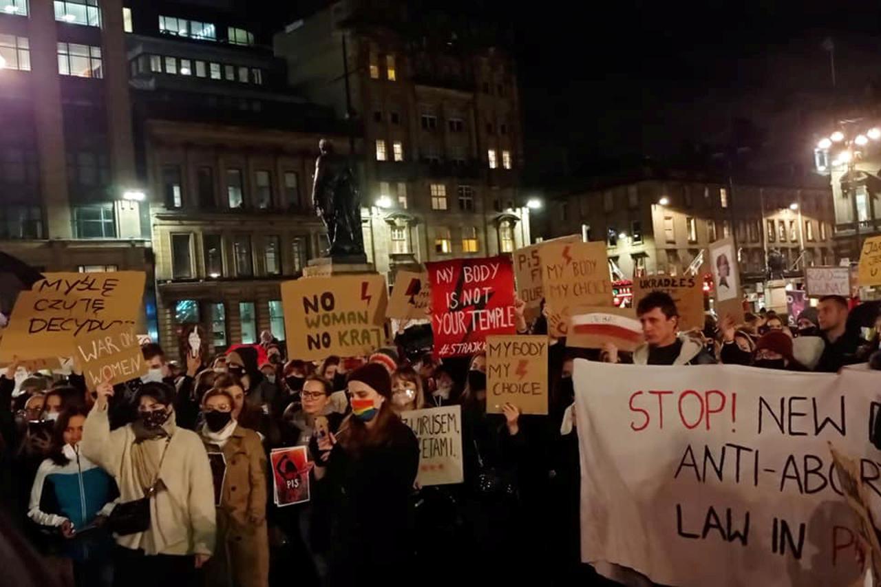 Prosvjedi u Poljskoj nakon odluke Vrhovnog suda o ograničavanju pobačaja